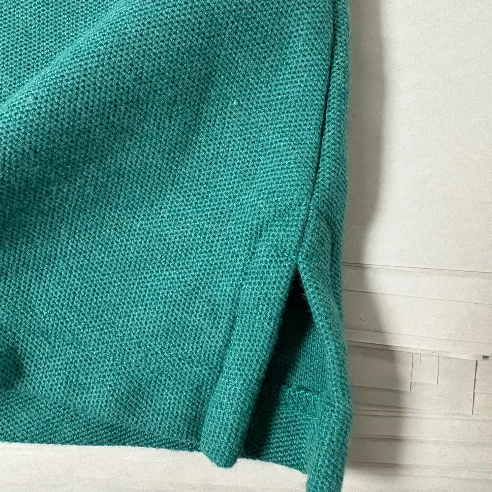 L.L. Bean Womens Teal Polo Shirt Short Sleeve XL NWT - Picture 11 of 12